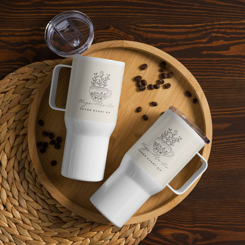 Travel Mug with Handle – Sip Anywhere, Anytime